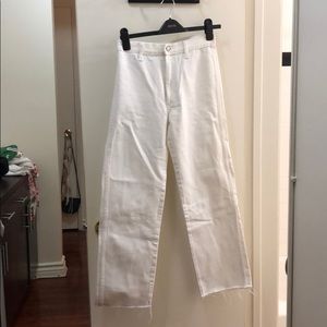 Boyish wide leg denim jeans